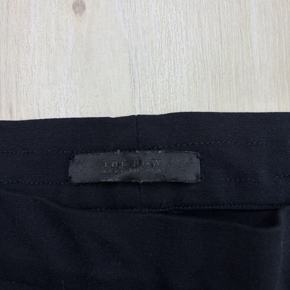 The Row Leggings Women's Small designer black skinny pants USA MADE! - Picture 4 of 9